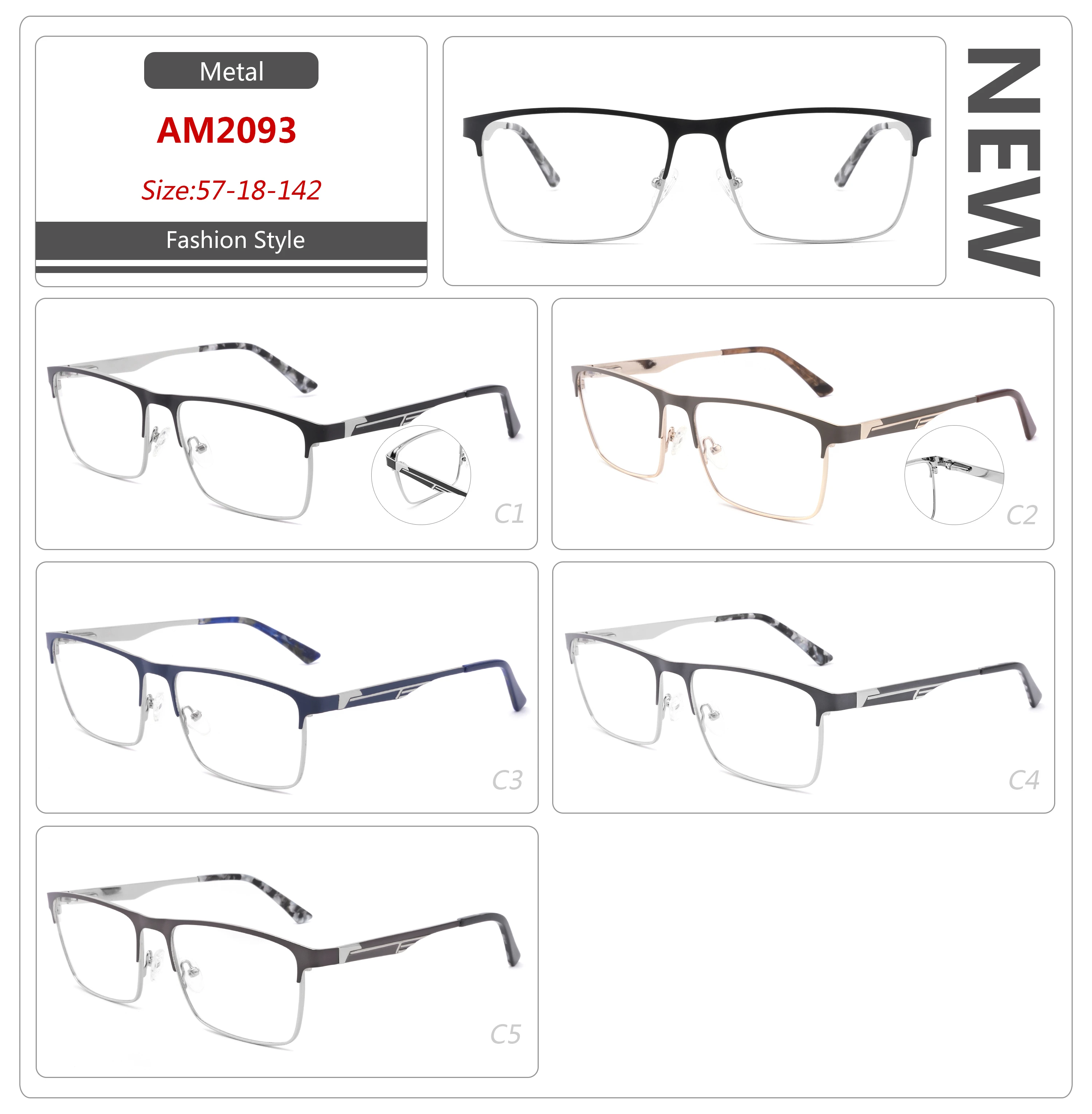 Classic hot sell eyeglasses frame Unisex optical glasses
