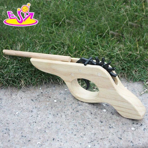 Classic shooting game wooden toy gun for kids W02A099