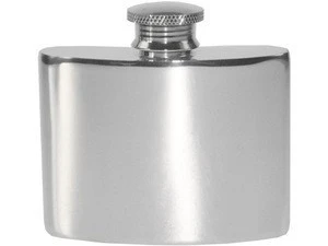classic stainless steel hip flask