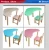 Import Classroom Wooden Montessori Furniture, baby furniture children table chair set from China