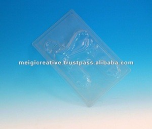 Clear Plastic Custom Clam Shell with Blister Pack