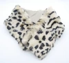 CLIMATE Fashion Leopard Faux Fur Scarf
