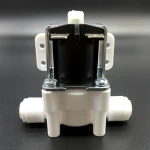 CNKB FPD-270R1 1/4'' quick connector water purifier water inlet solenoid valve Normally Open  DC12V, 24V, 36V feed valve