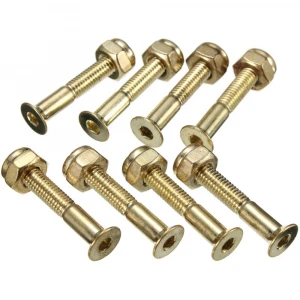 Color skateboard wholesale nuts and bolts,grade 8 bolts