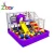 Import Colorful children amusement soft indoor slide playground with ball pool from China