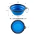 Import Colorful large capacity plastic collapsible pet bowl portable rubber dog bowl from China