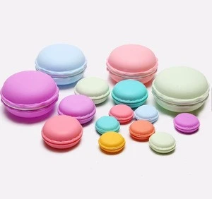 Colorful Mini Macaron Shape jewelry Pill Storage Box