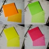 colorful transparent PET sticky note