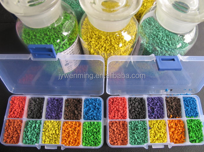 Buy Colourful Epdm Color Granule Is Used For Stadium from Company ...