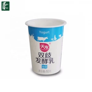 Competitive price Disposable Paper Ice Cream Frozen Yogurt Cup Supplier