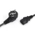 Import Computer Power Cord Cable Australian Computer Cables AUS Power Cord IEC C13 Cable 3 Pins Flat Plug from China