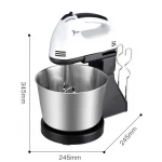 Cookware Desktop Whip Cream Flour Dough Hook & Eggs Beater Stand Mixer Tilt-Head Kitchen Electric Food Mixer