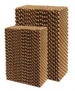 Cooling pad for chicken house ventilating system