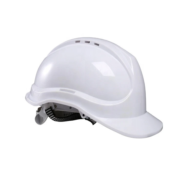 Cooling Vents V Shape ABS Safety Helmet Head Wear Hard Hat for Construction