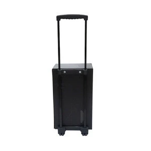 Corrugated Cardboard Roller Bag Paper Roll trolley for Exhibition Eco Expo Box Trade Fair Show Paper