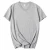 Import 100% cotton customized mens V-neck casual sports loose T-shirt from China