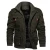Import Cross-border Amazon eaby wish plus velvet thickened mid-length washed cotton jacket cotton clothing large size loose coat from China