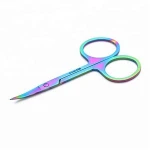 Curved Head Eyebrow Scissor Makeup Trimmer Facial Hair Remover Manicure Scissor