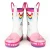 Import Custom 3d Rainbow Unicorn Cartoon Rubber Toddler Kids Rain Boots from China