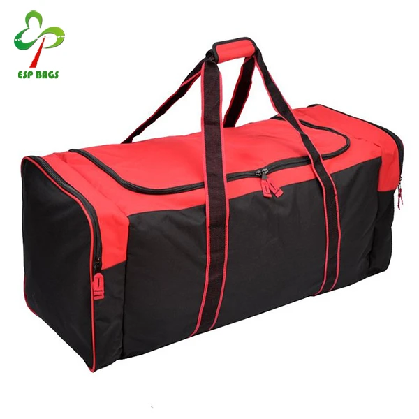Custom 600D Heavy Duty Waterproof Ice Hockey Sport Bag, Pro Field Hockey Equipment Fabric Duffle Bags
