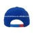 Import Custom Embroidery Blue Snapback ,Red Leather Brim Snapback Hats from China