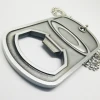 Custom Engraved Metal Blank ID/Name Tag Dog Tag Bottle Opener with Chain