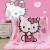 Import Custom Hello Kitty Cartoon Printed Children&prime; S Flannel Casual Blanket from China