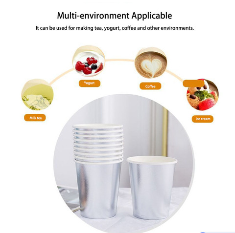 Buy Custom Ice Cream Tea Cold Drink Roll Disposable Paper Cups Printing ...