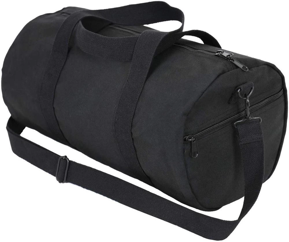 Custom Logo Shoulder Canvas Luggage Duffel Bag