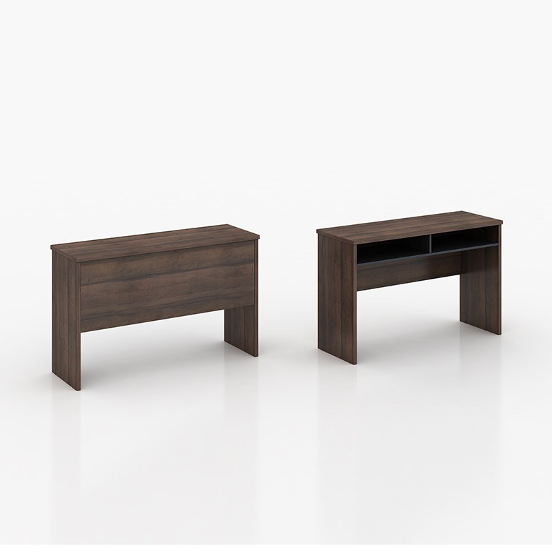 Custom Luxury Office Modern Executive L Shape Wooden Furniture Wood Podium