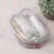 Import Custom middle size gray color portable mesh make up bag for travel or business from China