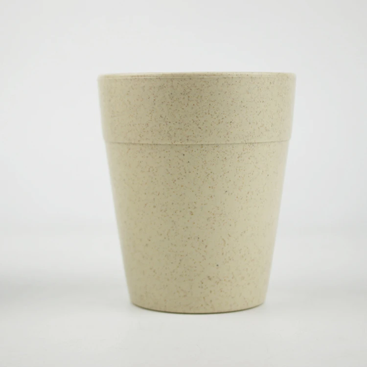 Custom Printed Biodegradable Eco Reusable Travel Bamboo Fibre Coffee Mug