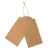 Import Custom printed logo kraft paper square label garment hang tags for clothing from China