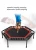 Import custom rebounder jumping frog mini hexagon trampoline from China
