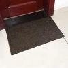 Custom soft and durable high quality pvc loofah coil carpet Antimicrobial non slip pvc foot mat entrance floor pvc door mat