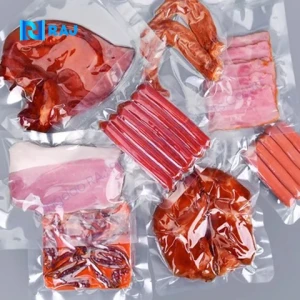 Custom Vacuum Pouch Packaging Custom Seal Bags Plastic Clear Wholesale Food Vacuum Retort Bag