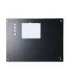 Customized 4mm 5mm 6mm wall mounted magnetic glass writing blackboard used in office, meeting room