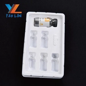 Customized 6 or 12 hole vials blister packaging trays