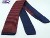 customized Beautiful Fashion wool knit tie Solid promotional
