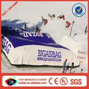 Customized design ski sport giant inflatable air bag