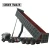 Import Customized end tipping trailer hydraulic 3 axles 30ton rear tipper semi dump trailer capacity from China
