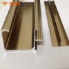 Customized Extruded Door Window LED Ladder Shutter Photo Picture Frame Aluminum Profile