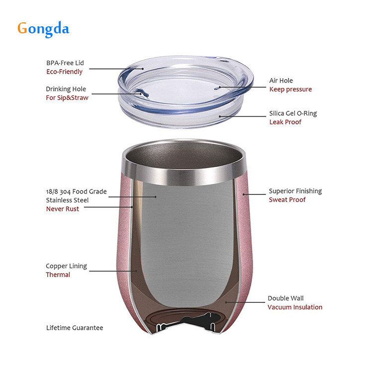 Buy Customized Logo Thermos 304 Stainless Steel Vacuum Insulation Cup ...
