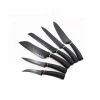 Customized Pattern PP handle rubber coating kitchen knife