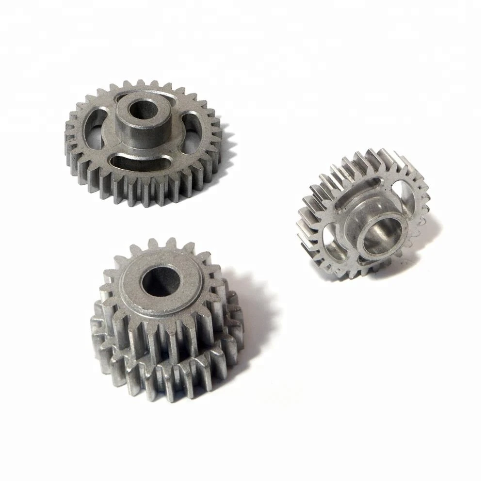 Customized precision powder metallurgy metal double spur gear