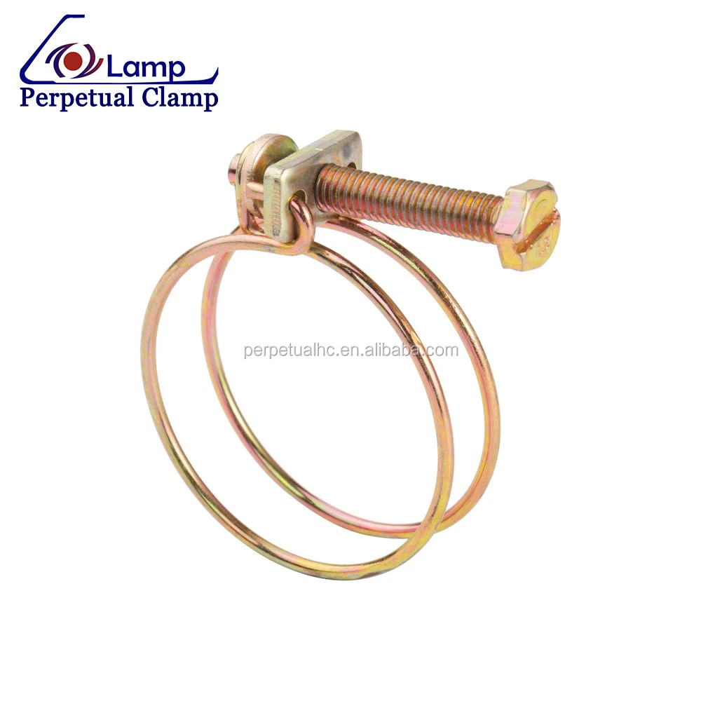 Customized Spring Type Double Wire Hose Clamp Clip