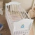 Import Cute child crib baby cradle bed splicing big bed solid wood without paint bed from China