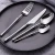 Import D041 XMY Hongda Unique Deluxe Restaurant Flatware Fork Knife Spoon 304 High Quality Stainless Steel Wedding Titanium Cutlery Set from China