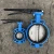 D71XP PN16 soft-seal centerline butterfly valve, 304 cricket ball inked iron body handle for clamping butterfly valve