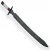 Import DAMASCUS KNIFE CUSTOM HANDMADE Beautiful Stag Horn Handle sword from Pakistan